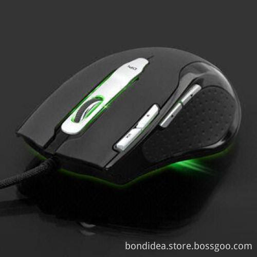 Gaming mouse with 8 keys, CD-ROM driver
